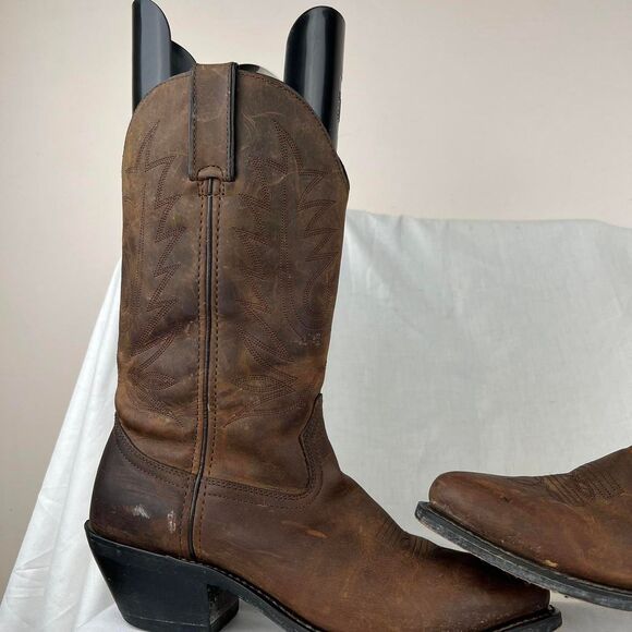 Durango Women's Boot RD4112 Tan Distress Leather Size 7.5 M - Picture 2 of 8